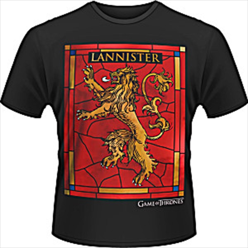 Game Of Thrones House Lannister Size M Tshirt/Product Detail/Shirts