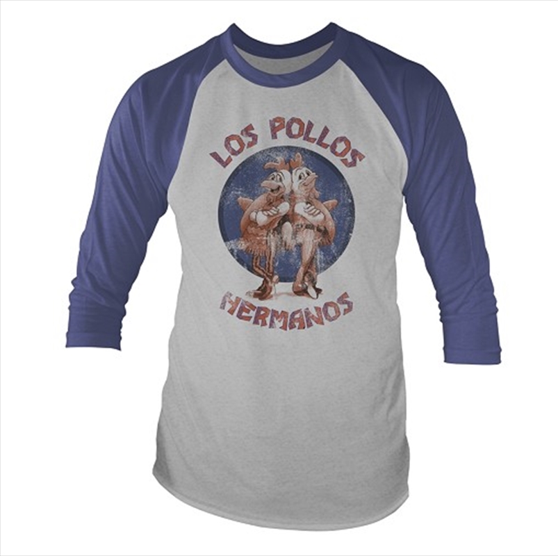 Los Pollos (3/4 Sleeve Baseball Tee Unisex: Xx-Large)/Product Detail/Shirts