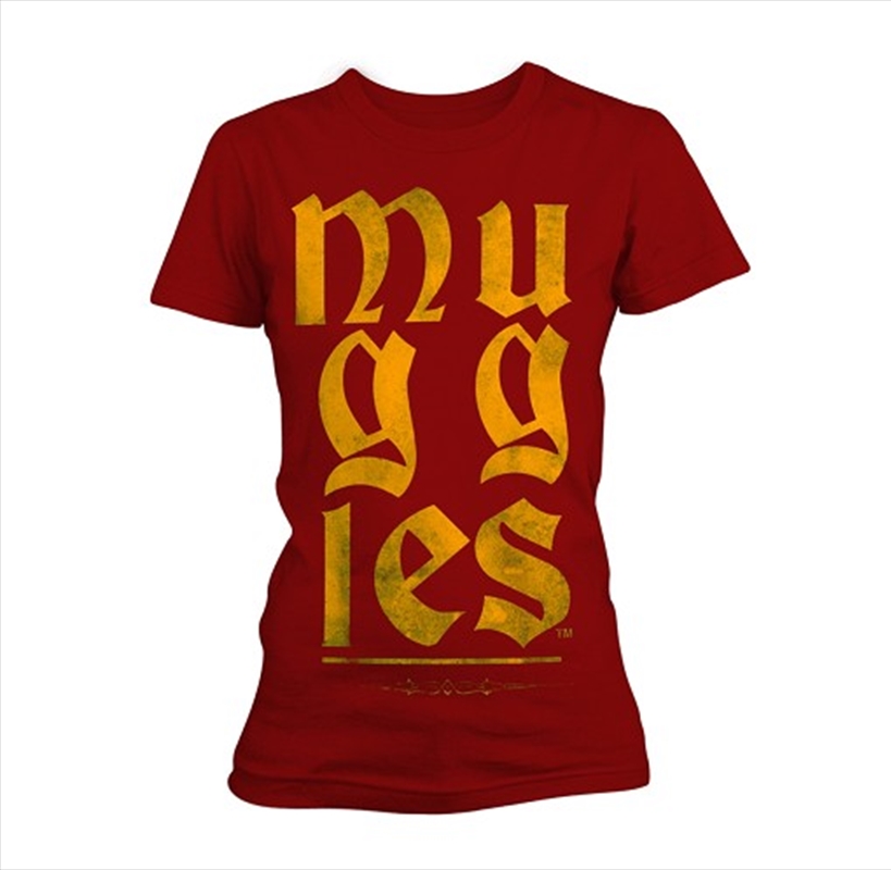 Harry Potter Muggles Size Womens 10 Tshirt | Apparel