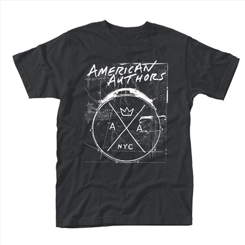 American Authors Drums Size S Tshirt/Product Detail/Shirts