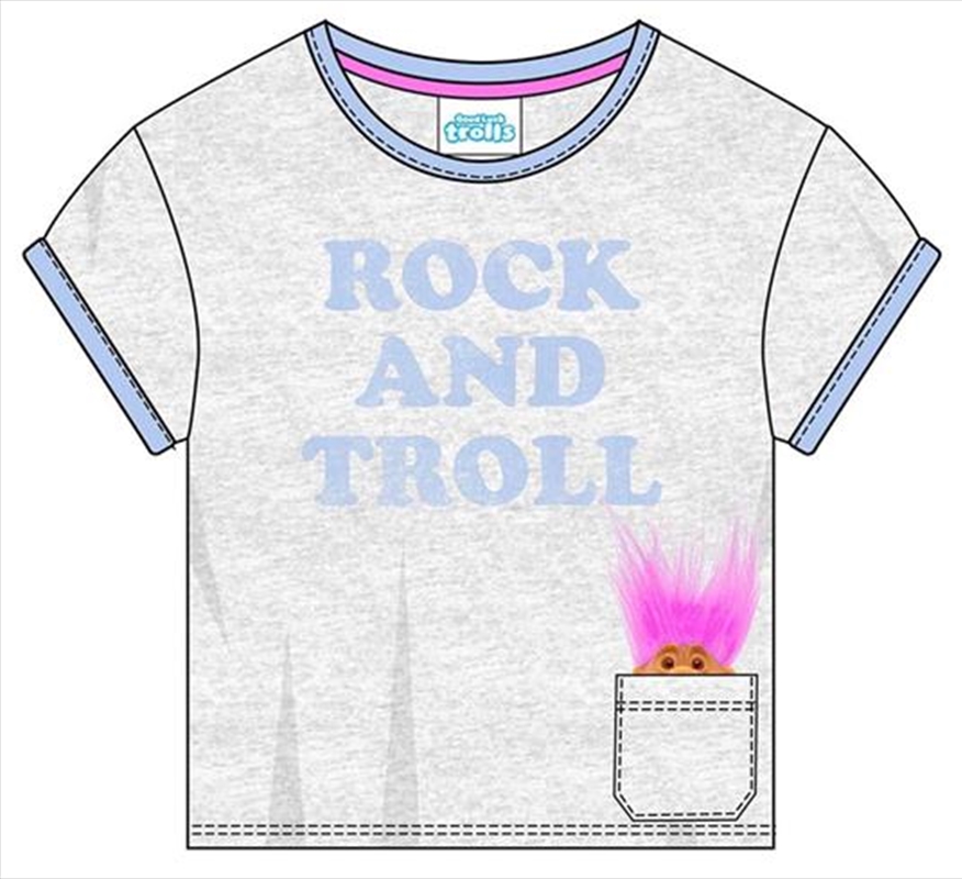 Trolls Troll Hair Roll Sleeve Size Womens 14 Shirt/Product Detail/Shirts