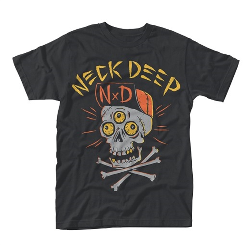 Neck Deep Skulls Size Small Tshirt/Product Detail/Shirts