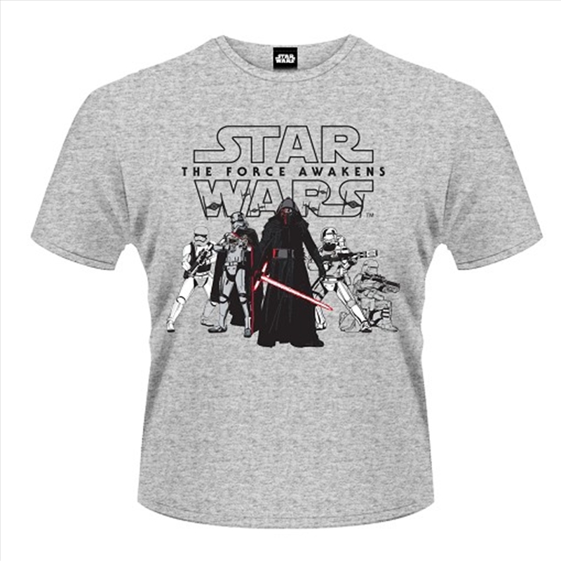 Star Wars The Force Awakens First Order Size XXL Tshirt/Product Detail/Shirts