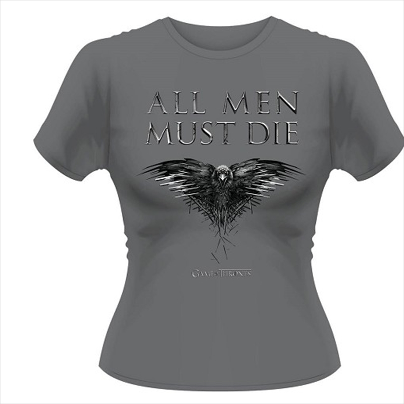Game Of Thrones All Men Must Die Size 14 Tshirt/Product Detail/Shirts