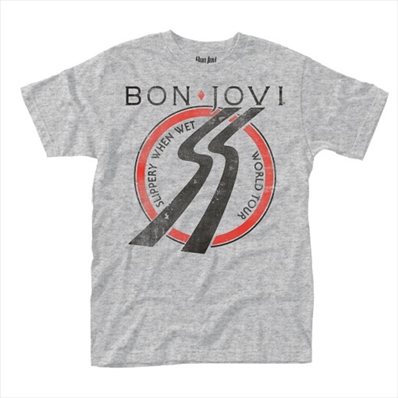 Bon Jovi Slippery When Wet Tour Size Xxl Tshirt/Product Detail/Shirts