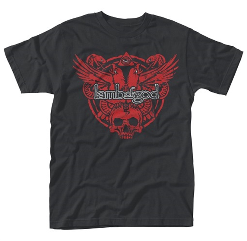 Lamb Of God Snake And Eagle Size Xxxl Tshirt/Product Detail/Shirts