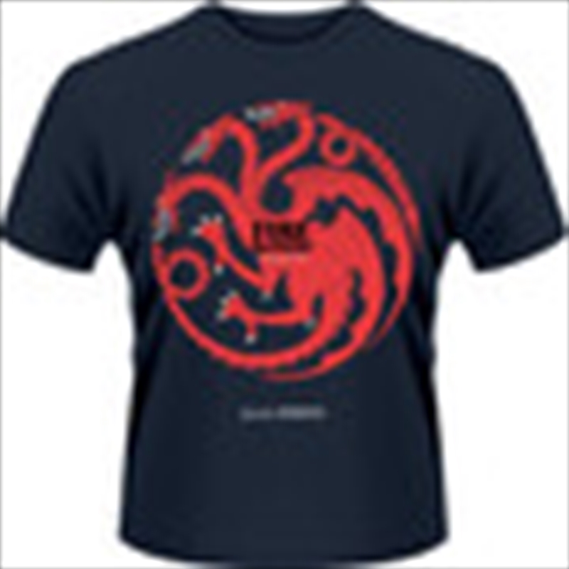 Game Of Thrones Fire And Blood Size M Tshirt/Product Detail/Shirts