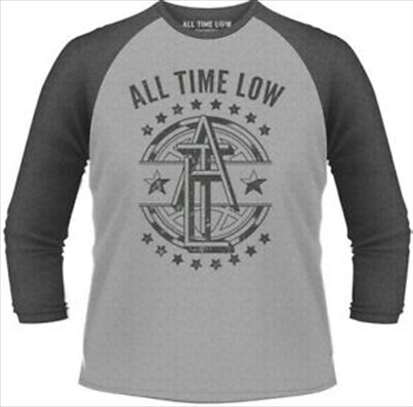 All Time Low Emblem Baseball Shirt Size M/Product Detail/Shirts