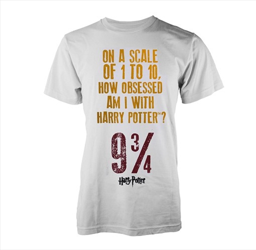 Harry Potter Obsessed Size Large Tshirt | Apparel
