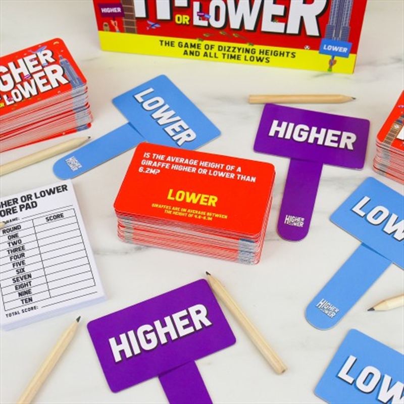 Higher Or Lower - The Game/Product Detail/Board Games