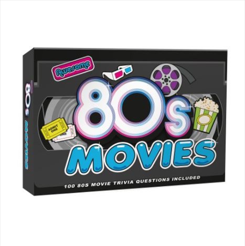 Awesome 80's Movie Trivia/Product Detail/Card Games