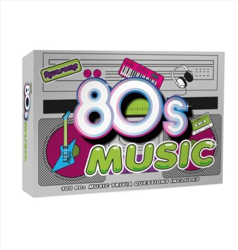 Awesome 80's Music Trivia/Product Detail/Card Games