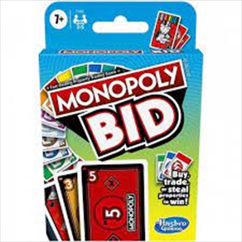 Monopoly Bid/Product Detail/Board Games
