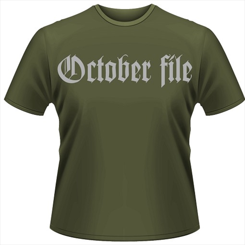 October File Why... Green Size Medium Tshirt/Product Detail/Shirts