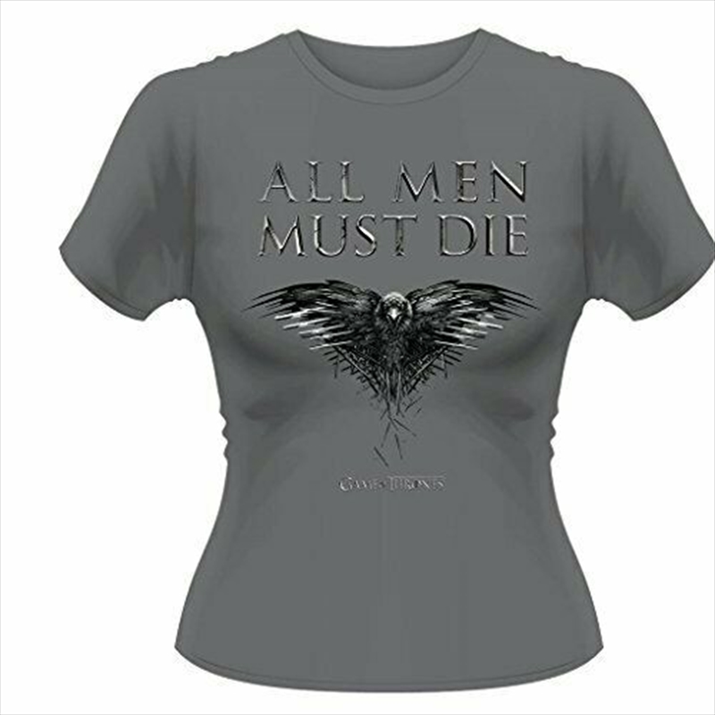 Game Of Thrones All Men Must Die Size 16 Tshirt/Product Detail/Shirts