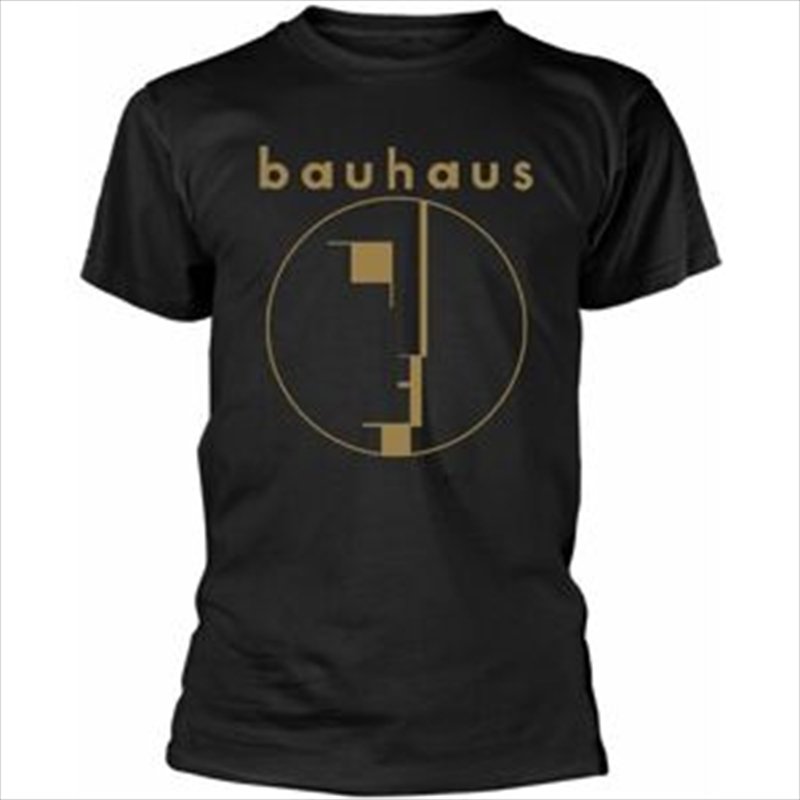 Bauhaus Spirit Logo Gold Size L Tshirt/Product Detail/Shirts