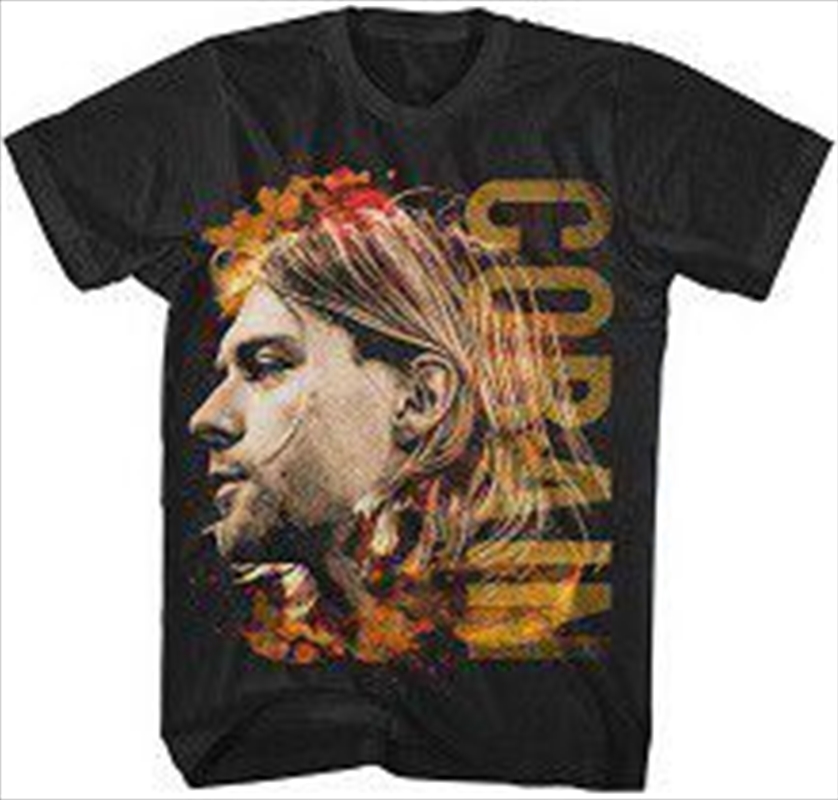 Kurt Cobain Coloured Side View Size Small Tshirt/Product Detail/Shirts