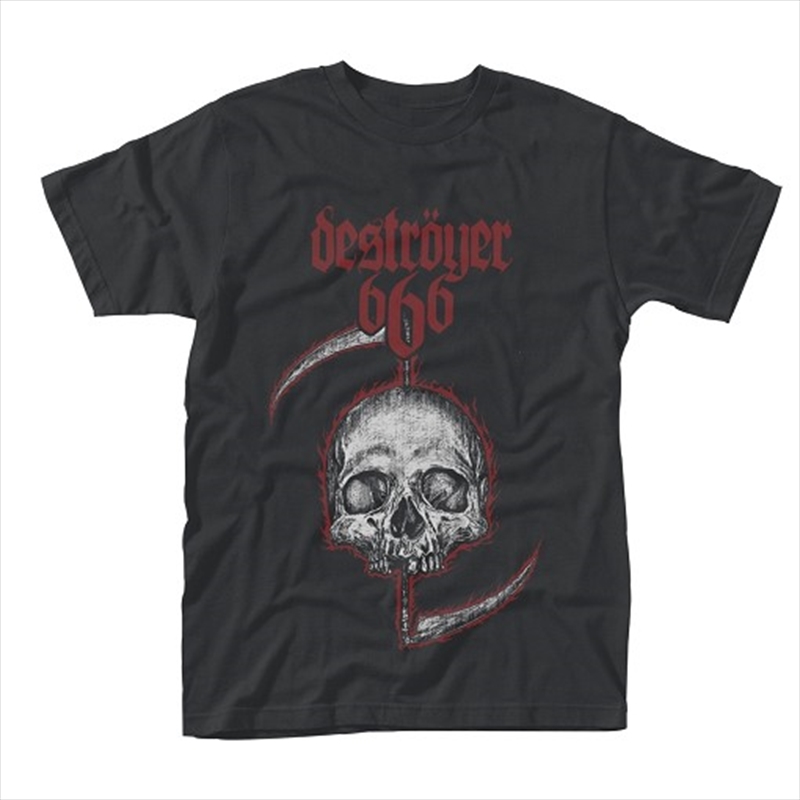 Destroyer 666 Skull Size Xl Tshirt/Product Detail/Shirts