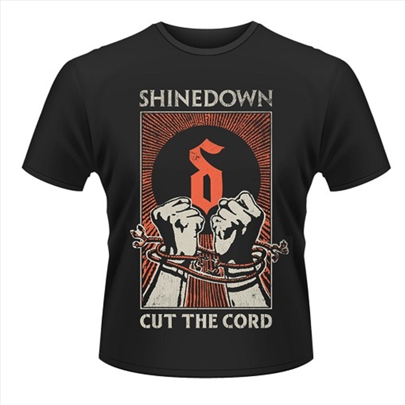 Shinedown Cut The Chord Size Large Tshirt/Product Detail/Shirts