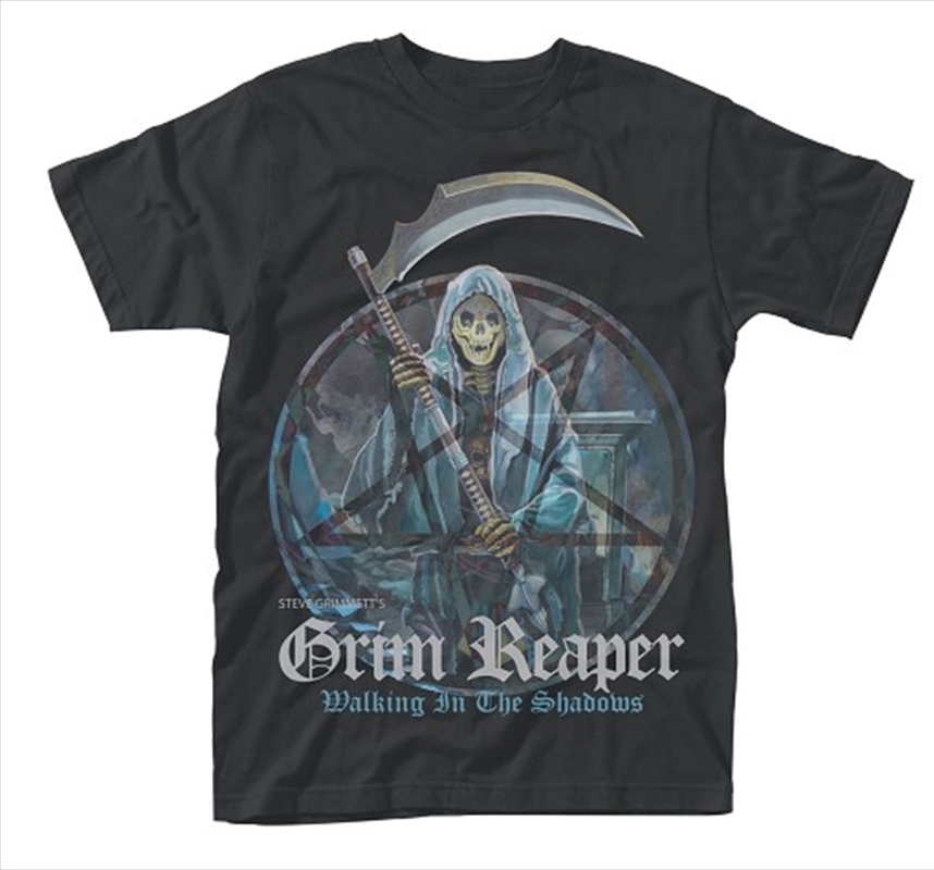Grim Reaper Walking In The Shadows Size XL Tshirt/Product Detail/Shirts