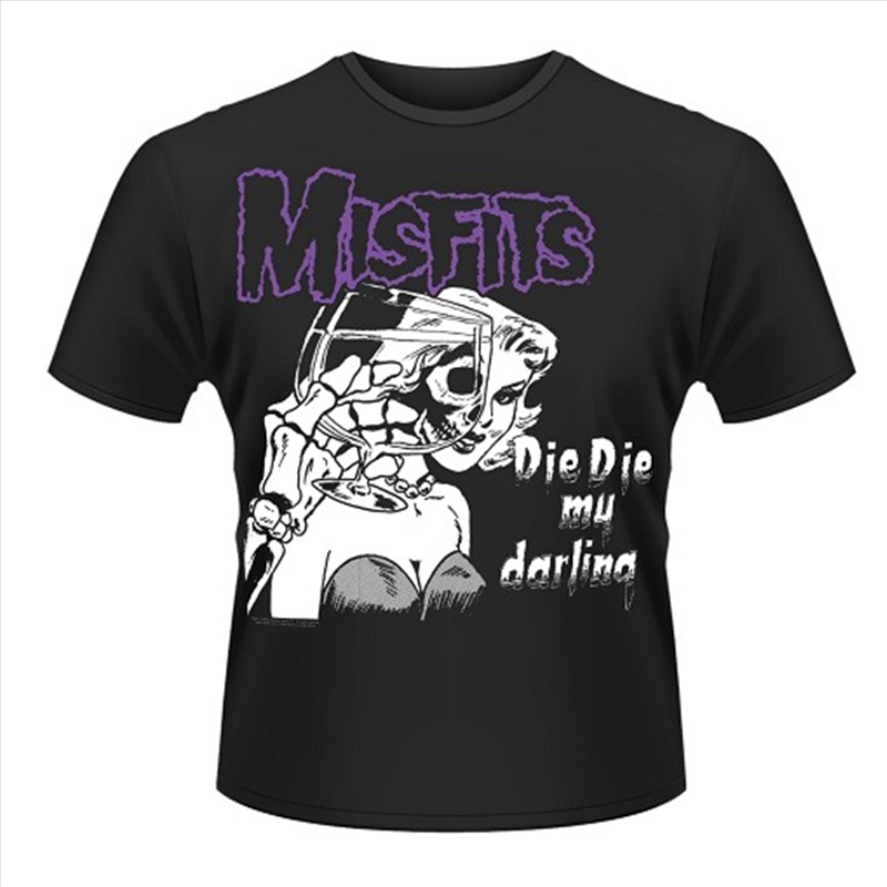 Misfits Die Die My Darling Size Small Tshirt/Product Detail/Shirts