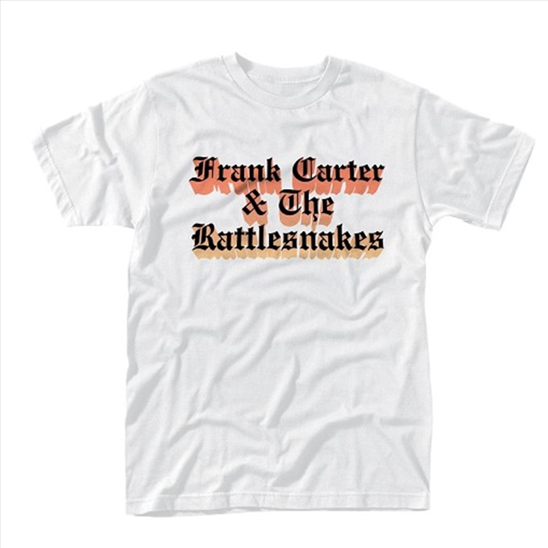 Frank Carter And The Rattle Gradient White Size Xl Tshirt/Product Detail/Shirts