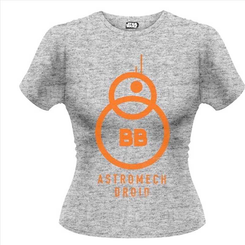 Star Wars The Force Awakens Bb-8 Size Womens 14 Tshirt/Product Detail/Shirts