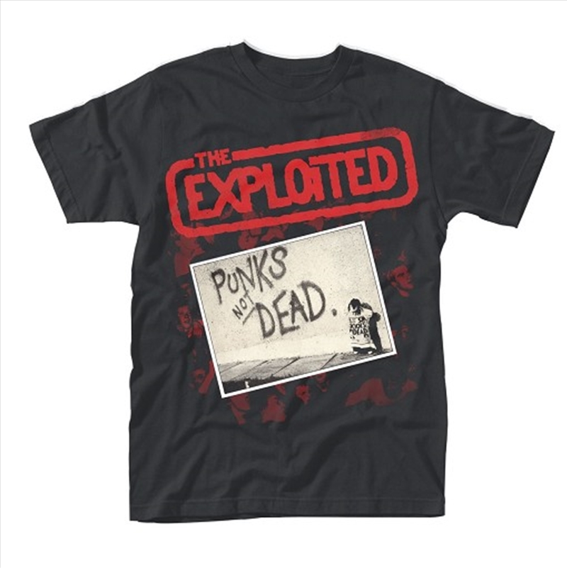 The Exploited Punks Not Dead Size M Tshirt/Product Detail/Shirts