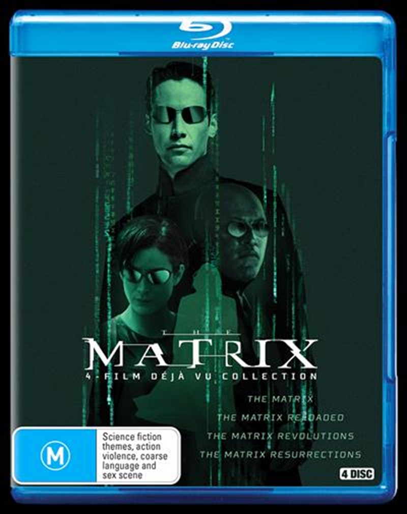 Matrix  4-Film Deja Vu Collection, The Blu-ray/Product Detail/Action