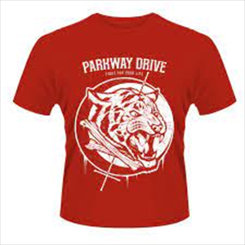 Parkway Drive Tiger Bones Size Small Tshirt/Product Detail/Shirts
