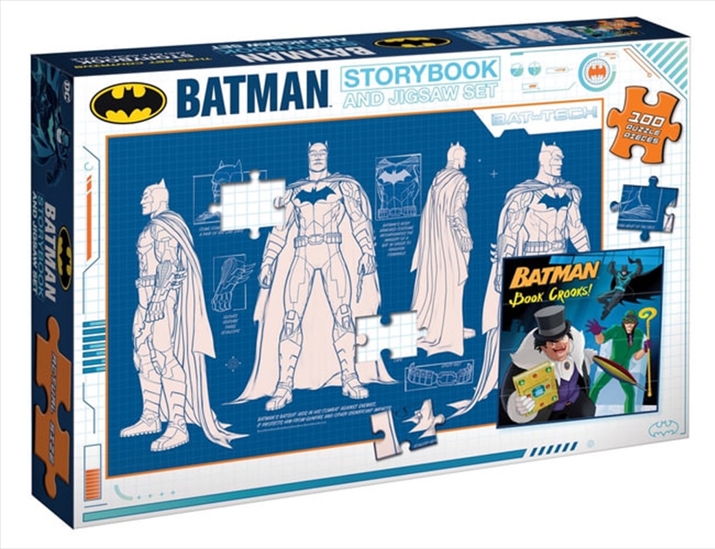 Batman: Storybook and Jigsaw Set (DC Comics)/Product Detail/Kids Activity Books