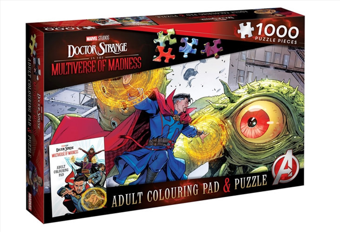 Doctor Strange in the Multiverse of Madness - Puzzle & Adult Colouring Pad/Product Detail/Fantasy Fiction