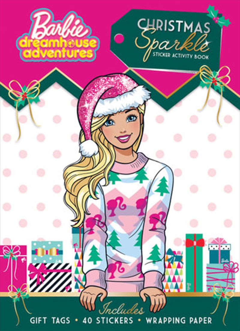 Barbie Dreamhouse Adventures Christmas Sparkle Sticker Activity Book (Mattel)/Product Detail/Kids Activity Books