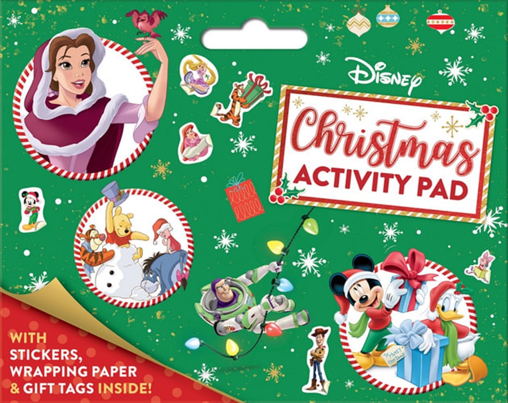 Disney Christmas: Giant Activity Pad | Paperback Book