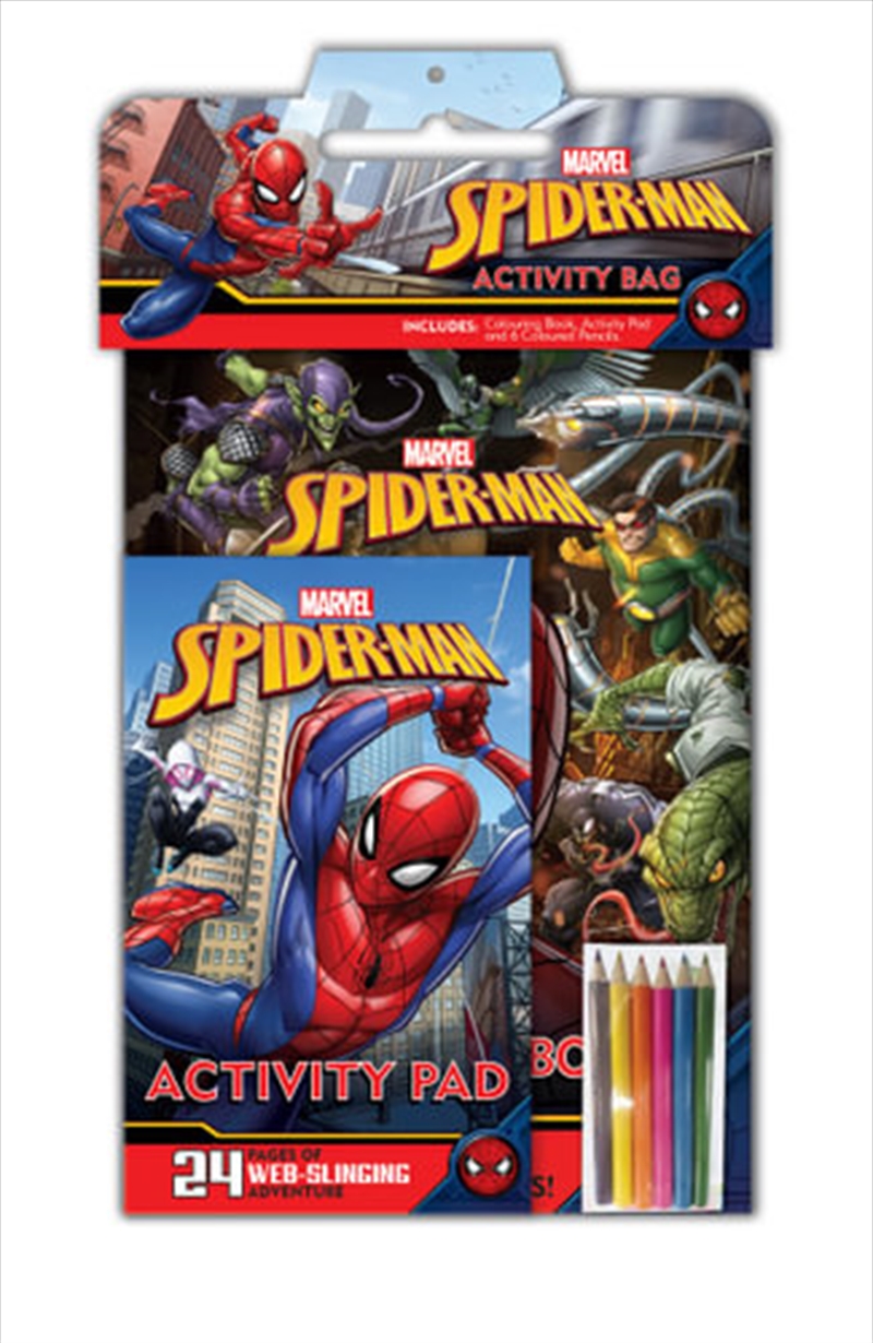 Spider Man: Activity Bag/Product Detail/Arts & Crafts Supplies