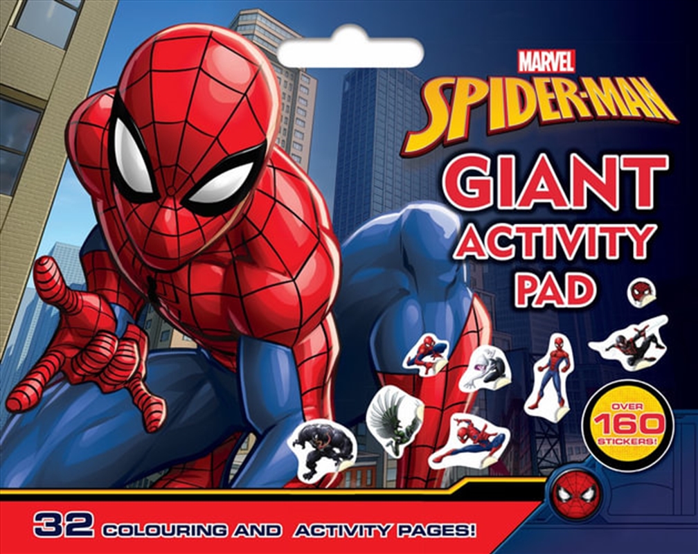 Spider Man: Giant Activity Pad/Product Detail/Arts & Crafts Supplies
