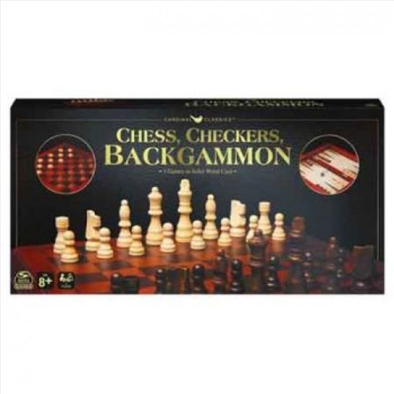 Backgammon Chess Checkers Deluxe/Product Detail/Board Games