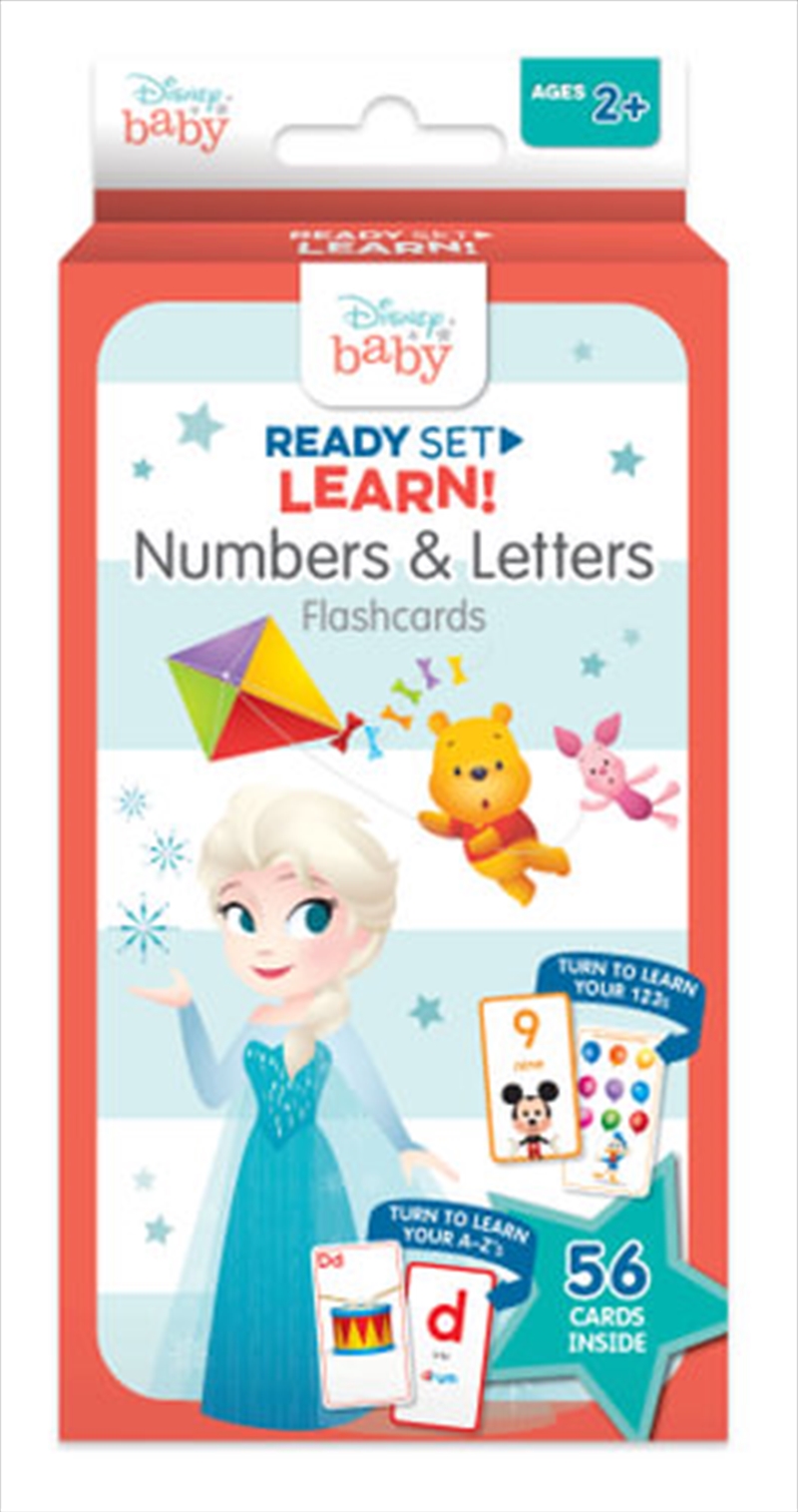 Disney Baby Ready Set Learn! Numbers & Letters Flashcards (Ages 2+)/Product Detail/Childrens