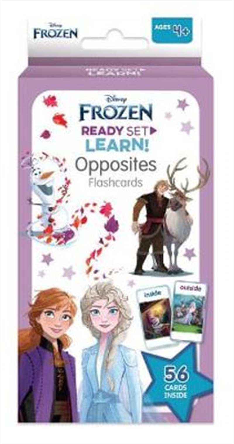 Disney Frozen Ready Set Learn! Opposites Flashcards (Ages 4+)/Product Detail/Childrens