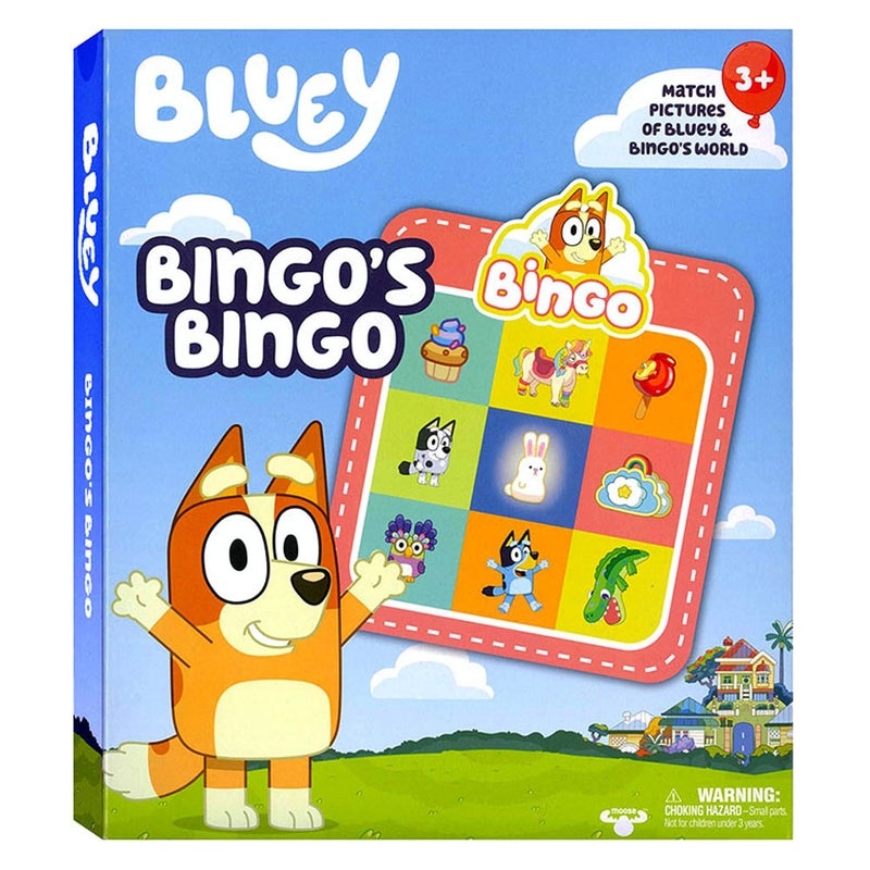 Bluey Bingos Bingo Game/Product Detail/Card Games