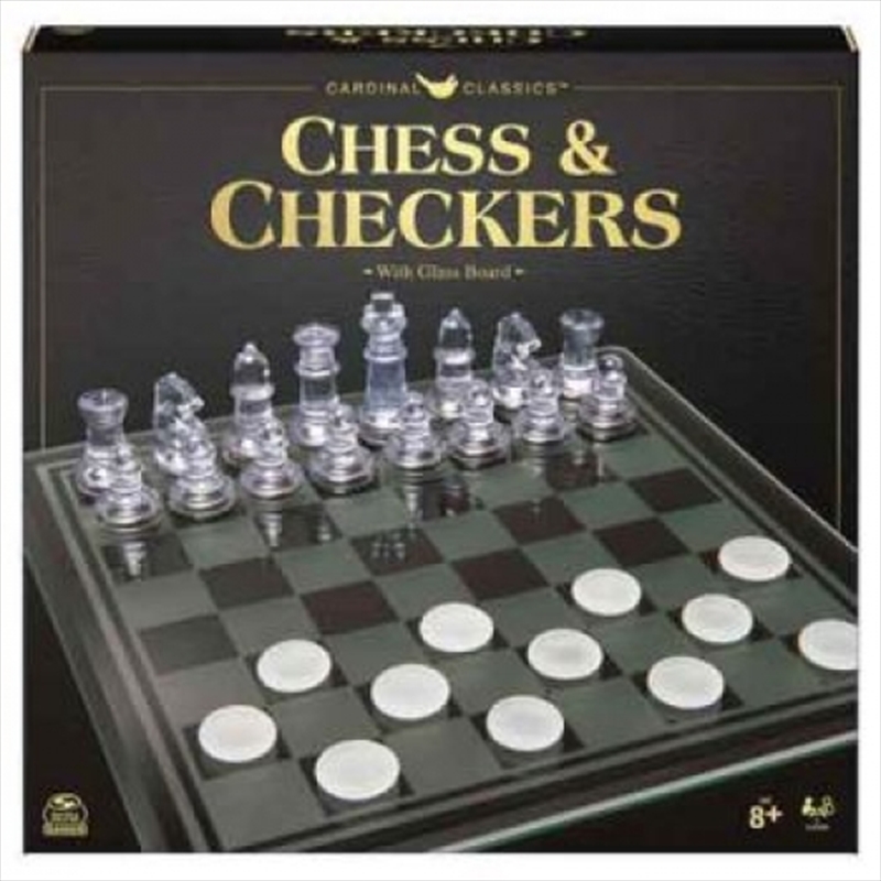 Chess And Checkers Glass Board/Product Detail/Board Games