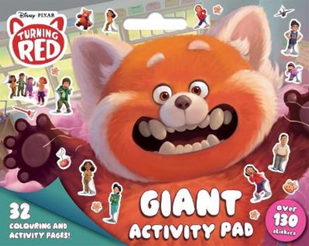 Turning Red - Giant Activity Pad/Product Detail/Arts & Crafts Supplies