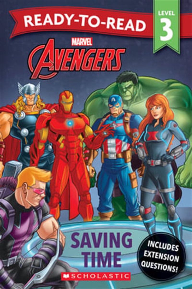 Avengers Saving Time - Ready-to-Read Level 3 (Marvel)/Product Detail/Fantasy Fiction