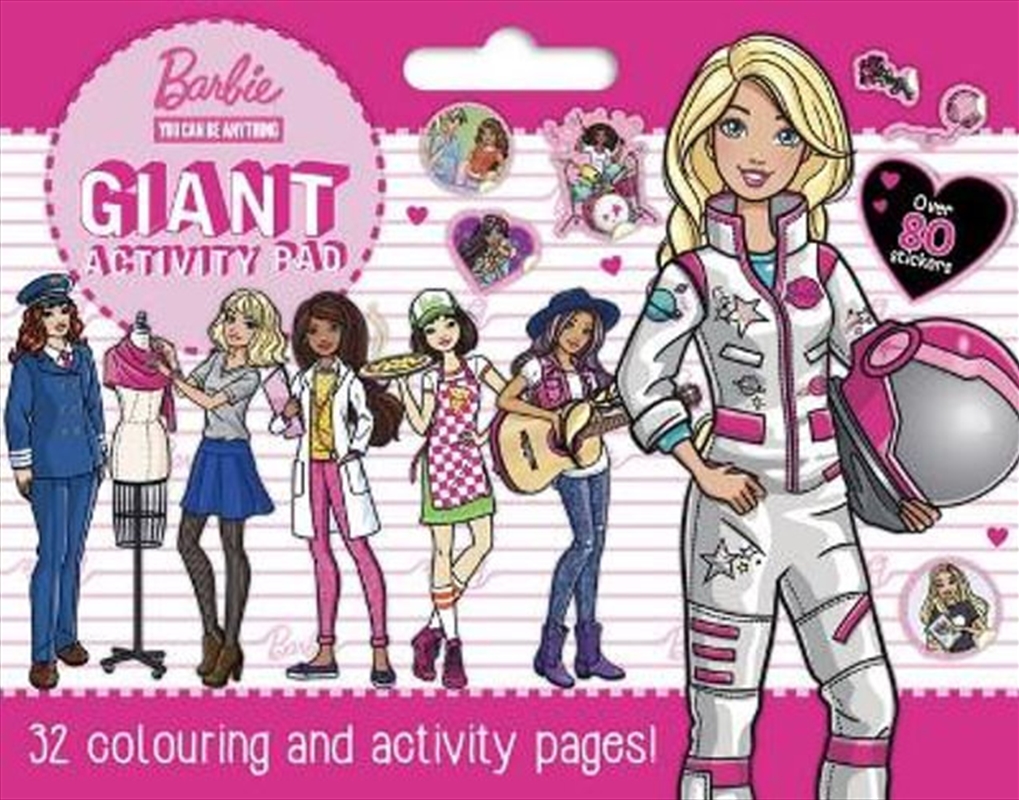 Barbie You Can Be Anything Giant Activity Pad/Product Detail/Kids Activity Books