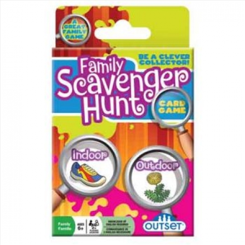 Family Scavenger Hunt Game/Product Detail/Card Games