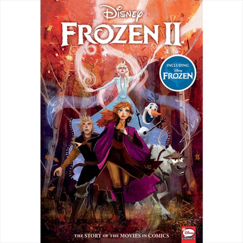 Frozen 2: the Story of the Movies in Comics (Disney: Graphic Novel) | Paperback Book