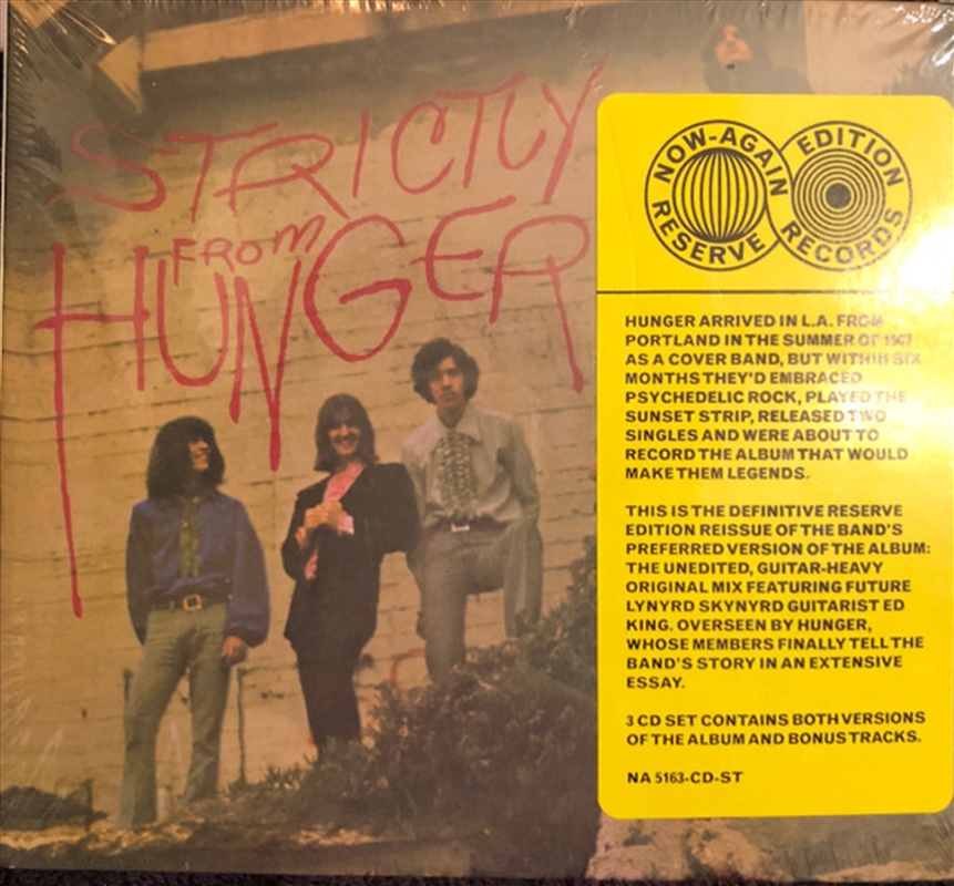 Strictly From Hunger/Product Detail/Rock