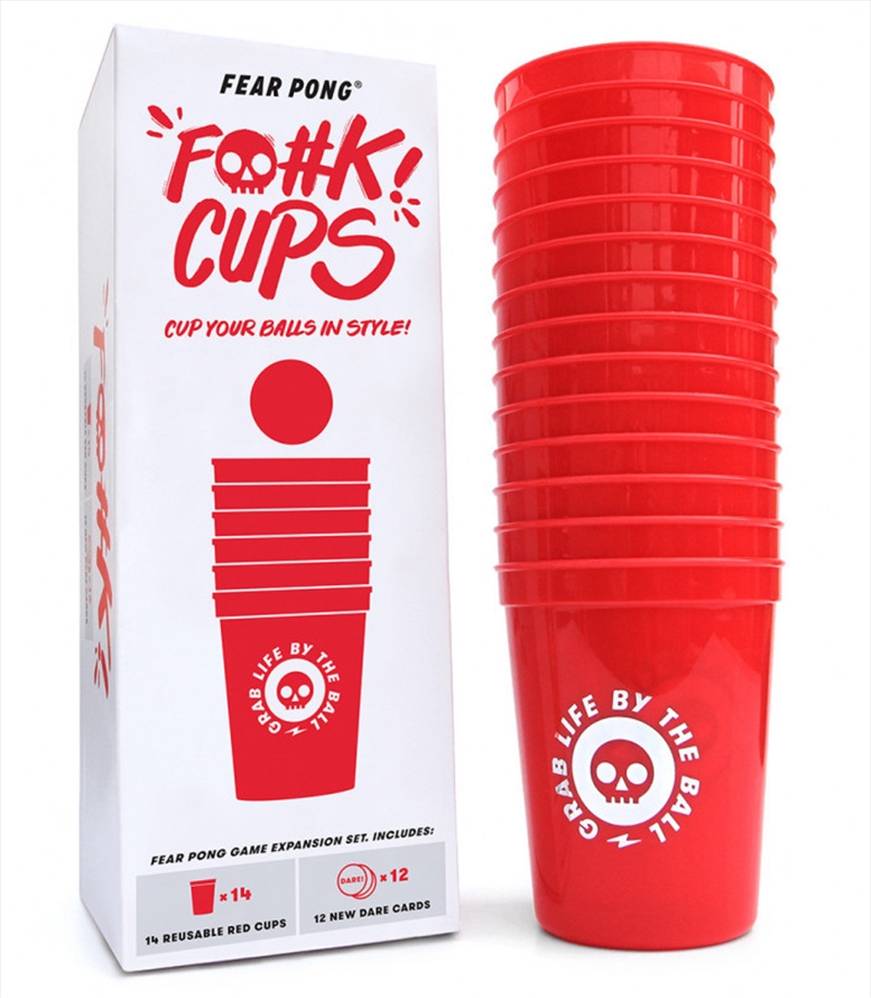 Fear Pong Fuck Cups | Merchandise