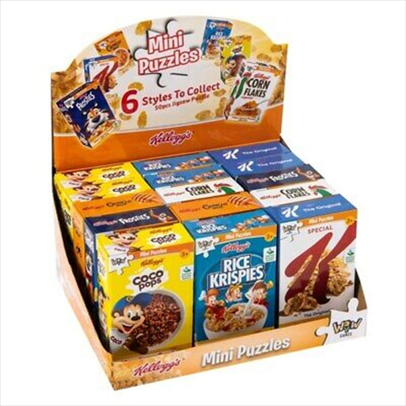 Mini  Puzzle Kellogg's 50 Piece Assorted (CHOSEN AT RANDOM)/Product Detail/Education and Kids