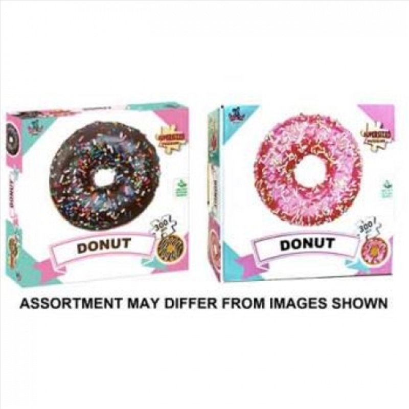 Donut 300 Piece Supersized Puzzle/Product Detail/Art and Icons